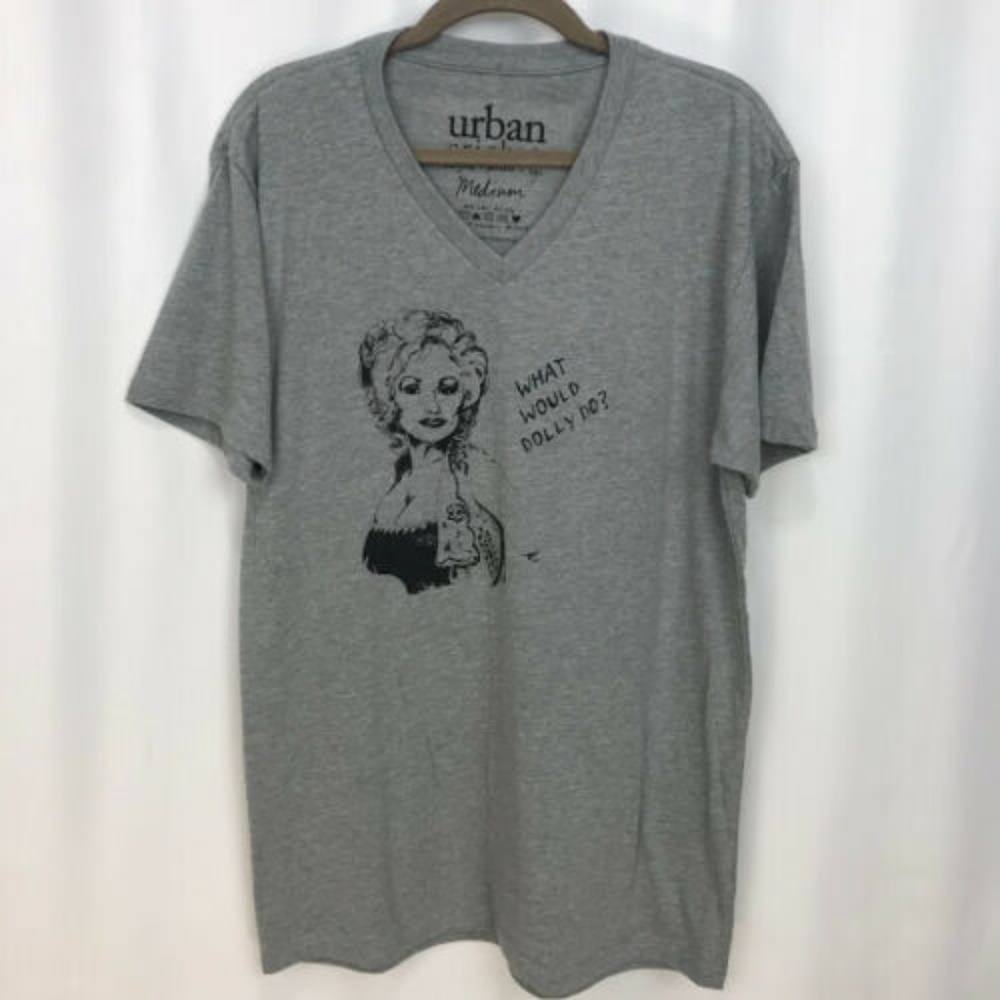 Urban Cricket V-Neck T-Shirt Size M NWOT Unisex